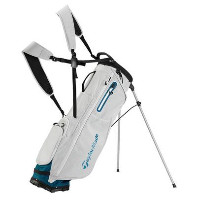 TaylorMade FlexTech SuperLite Golf Stand Bag - Silver - thumbnail image 1