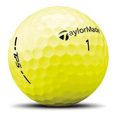 TaylorMade TP5 Golf Balls - Yellow - thumbnail image 2