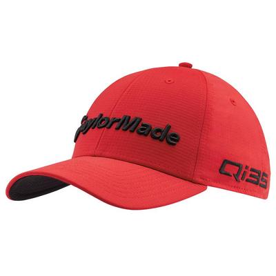 TaylorMade Tour Radar Qi35 Golf Cap - Red