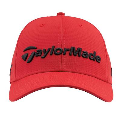 TaylorMade Tour Radar Qi35 Golf Cap - Red - thumbnail image 4
