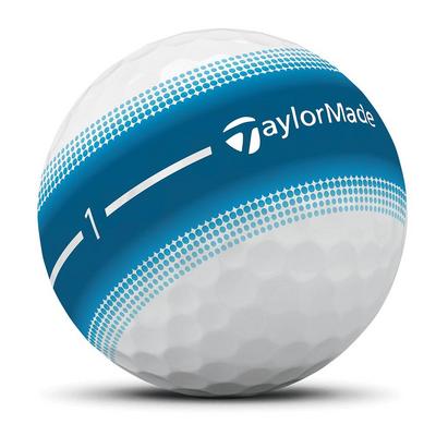 TaylorMade Tour Response Stripe Neon Golf Balls - Multi - thumbnail image 5