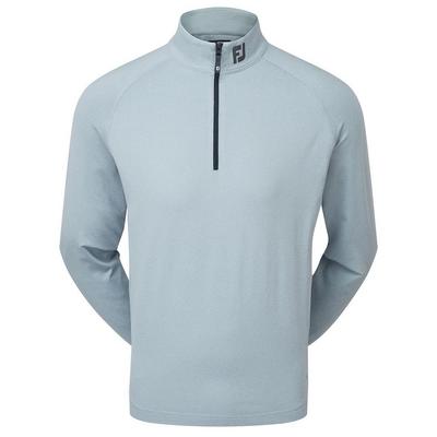 FootJoy ThermoSeries Brushed Back Golf Midlayer - Heather Grey