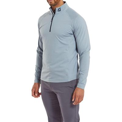 FootJoy ThermoSeries Brushed Back Golf Midlayer - Heather Grey