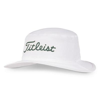 Titleist Breezer Bucket Hat - White/Eucalyptus/Lemon