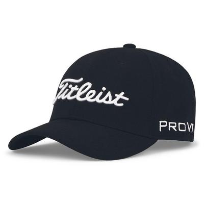 Titleist Junior Tour Performance Golf Cap - Black/White