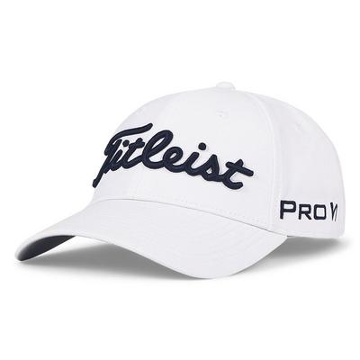 Titleist Junior Tour Performance Golf Cap - White/Navy