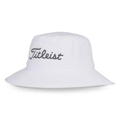 Titleist Players StaDry Waterproof Golf Bucket Hat - White - thumbnail image 1