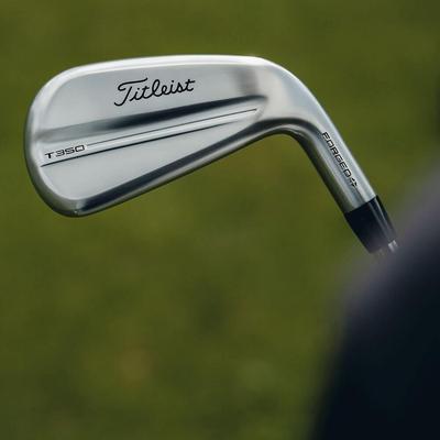 Titleist T350 Golf Irons - Steel - thumbnail image 9