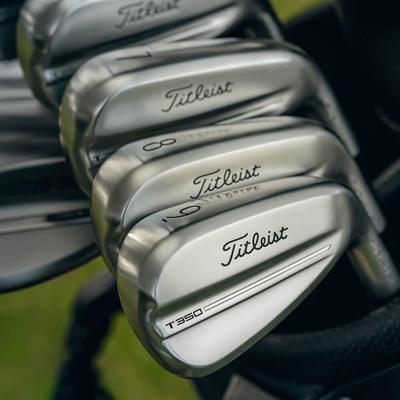 Titleist T350 Golf Irons - Steel - thumbnail image 6