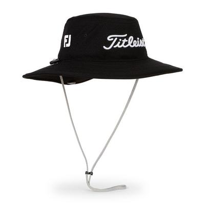 Titleist Tour Aussie Golf Hat - Black/White - thumbnail image 2