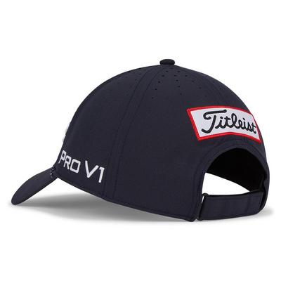 Titleist Tour Breezer Golf Cap - Navy/White - thumbnail image 3