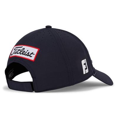 Titleist Tour Breezer Golf Cap - Navy/White - thumbnail image 4