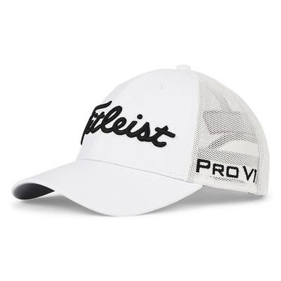 Titleist Tour Mesh Cap - White/Black
