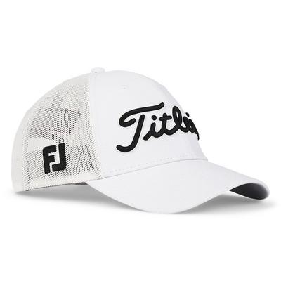 Titleist Tour Mesh Cap - White/Black - thumbnail image 2