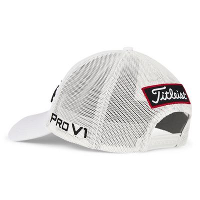 Titleist Tour Mesh Cap - White/Black - thumbnail image 3