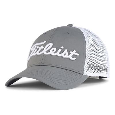 Titleist Tour Performace Mesh Golf Cap - Grey - thumbnail image 1