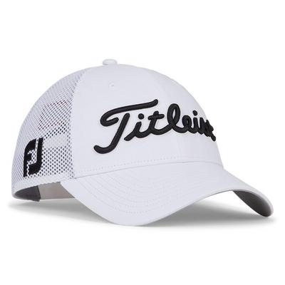 Titleist Tour Performace Mesh Golf Cap - White - thumbnail image 2