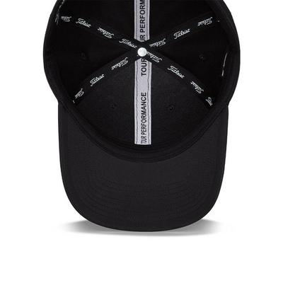 Titleist Tour Performance Cap - Black/White - thumbnail image 5
