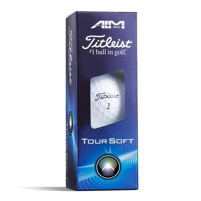 Titleist Tour Soft AIM 360 Golf Balls - White - thumbnail image 3