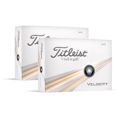 Titleist Velocity Golf Balls - White (Double Dozen Offer) - thumbnail image 2
