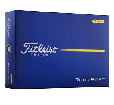 Titlesit Tour Soft Yellow Golf Balls