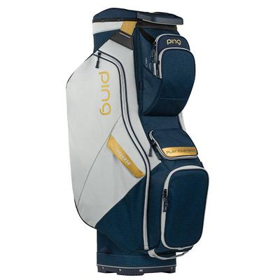 Ping Traverse 214 Golf Cart Bag - Blue/Coral - thumbnail image 2