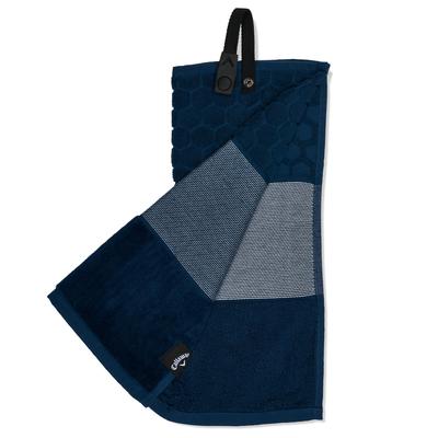 Callaway Tri-Fold Golf Towel - Navy