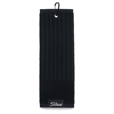 Titleist Trifold Golf Cart Towel - Black