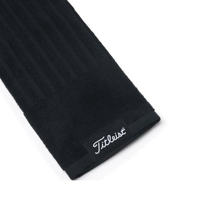 Titleist Trifold Golf Cart Towel - Black - thumbnail image 2