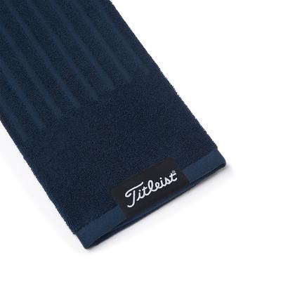 Titleist Trifold Golf Cart Towel - Navy