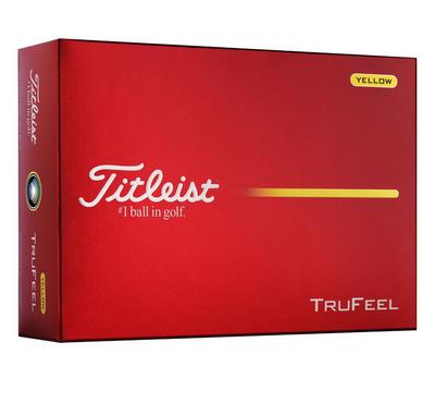 Titlesit TruFeel Yellow Golf Balls