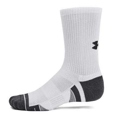 Under Armour Performance Tech Crew Socks 3-Pair Pack - White - thumbnail image 3