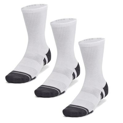 Under Armour Performance Tech Crew Socks 3-Pair Pack - White