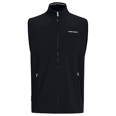 Under Armour UA Storm Daytona Golf Vest - Black/White - thumbnail image 1