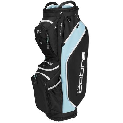 Cobra Ultralight Pro Golf Cart Bag - Puma Black/Cool Blue - thumbnail image 2
