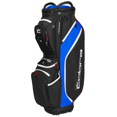 Cobra Ultralight Pro Golf Cart Bag - Puma Black/Electric Blue - thumbnail image 2