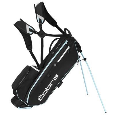 Cobra Ultralight Pro Golf Stand Bag - Puma Black/Cool Blue - thumbnail image 2