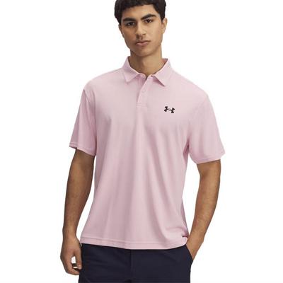 Under Armour Tee to Green Mens Shirt - Prime Pink/Midnight Navy