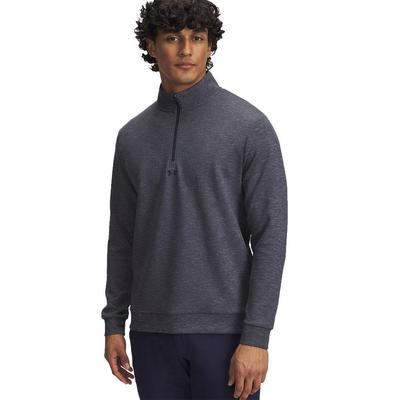 Under Armour UA Drive Golf Midlayer Pullover - Midnight Navy - thumbnail image 1