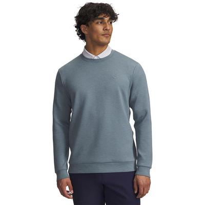 Under Armour UA Drive Midlayer Crew Golf Sweater - Jasper Blue - thumbnail image 1