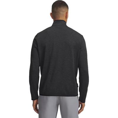 Under Armour UA Drive Midlayer SweaterFleece Golf Top - Black/Anthracite/Black - thumbnail image 2