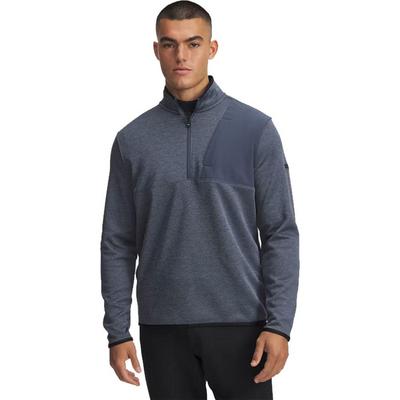Under Armour UA Drive Midlayer SweaterFleece Golf Top - Downpour Gray/Downpour Gray