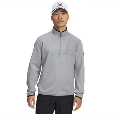 Under Armour UA Drive Midlayer SweaterFleece Golf Top - Steel/Mod Gray/Steel