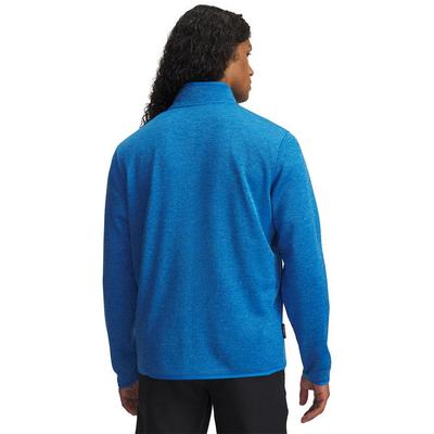 Under Armour UA Drive Midlayer SweaterFleece Golf Top - Blue Atlantis/Viral Blue/Blue Atlantis - thumbnail image 2