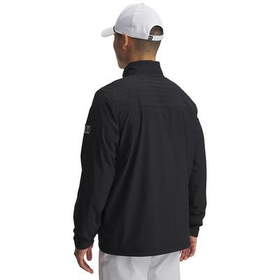 Under Armour UA Drive Pro Full-Zip Golf Top - Black/Black - thumbnail image 2