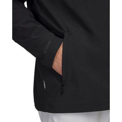 Under Armour UA Drive Pro Full-Zip Golf Top - Black/Black - thumbnail image 3