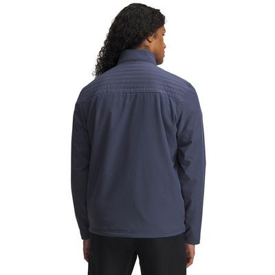 Under Armour UA Drive Pro Full-Zip Golf Top - Downpour Gray/Black - thumbnail image 2