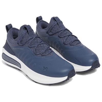 Under Armour UA Phantom Fore Golf Shoes - Downpour Gray/Downpour Gray/Midnight Navy - thumbnail image 4