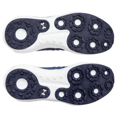 Under Armour UA Phantom Fore Golf Shoes - Downpour Gray/Downpour Gray/Midnight Navy - thumbnail image 5