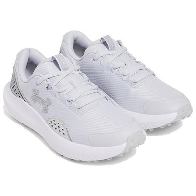Under Armour UA Surge Golf Shoes - Halo Gray/Halo Gray/Metallic Silver - thumbnail image 4